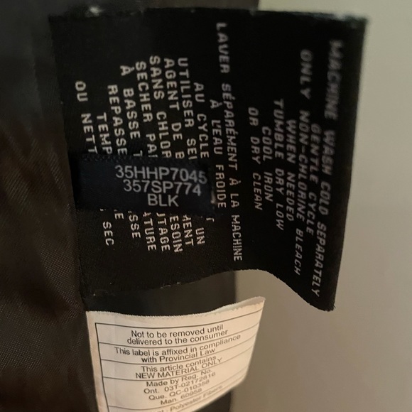 Cole Haan Signature down coat. Size small. - Picture 10 of 11